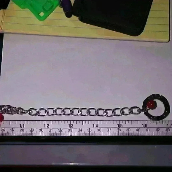 Handmade Repurposed Vintage and Vintage Inspired Multi Strand Silver Toned - Picture 3 of 4